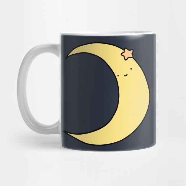 Cute Crescent Moon by saradaboru